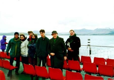 The ferry back to Oban