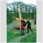 Cross-bearers on route to Rowardennan