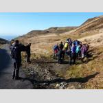 Setting off from Carsaig Road